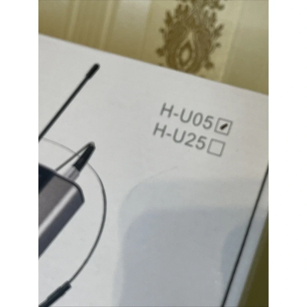Hotec H-U05 | Wireless Headset Lavalier Microphone | Cover Extra Cords Needed